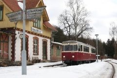 Triebwagenfahrt im Selketal Februar 2010